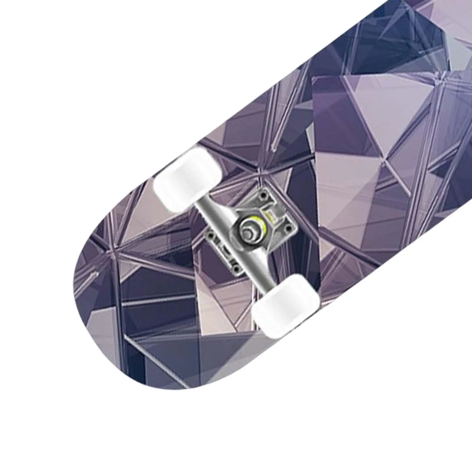 Skateboard Complete Double Kick Fully Mute Longboard for Beginners Women Man