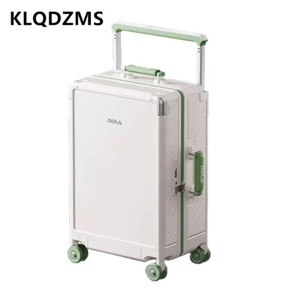 KLQDZMS 24"26Inch Women's Luggage 20" PC Boarding Box USB Charging Multi-function Cart Case Cart Type Travel Bag Men's Suitcase - Image 6
