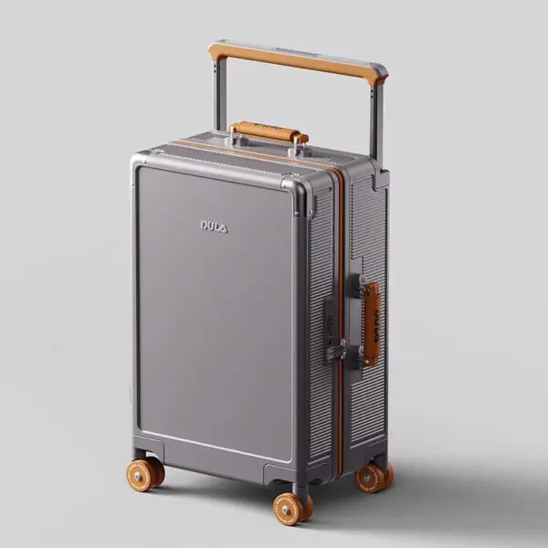 KLQDZMS 24"26Inch Women's Luggage 20" PC Boarding Box USB Charging Multi-function Cart Case Cart Type Travel Bag Men's Suitcase - Image 9
