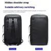 BANGE Gym bag for Men Suitcase Multifunction Backpack Large Waterproof Anti-stain Men Duffle Bag Travel Hand Luggage Bags New - Image 3