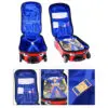 Cartoon Kids Suitcase Boys Can Ride 18" Trolley Box Car Elementary School Backpack with wheels 13" Travel Luggage Boarding Box - Image 5
