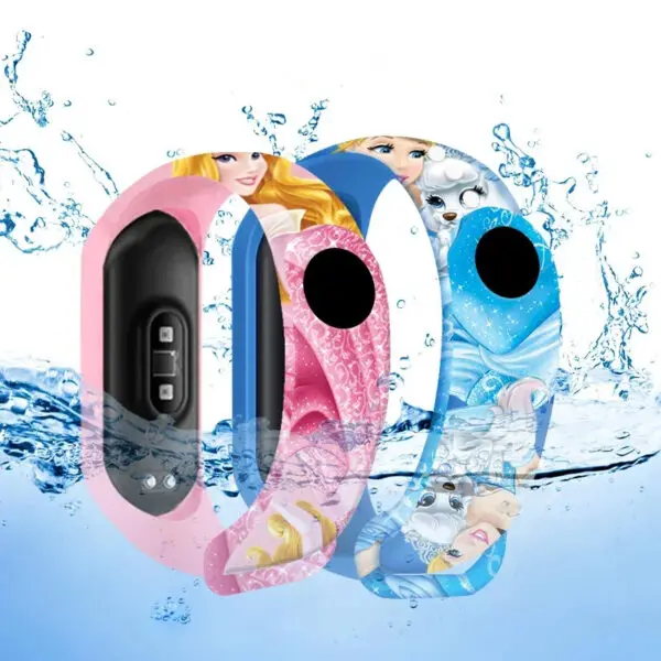 Disney Princess Kids Digital Watch Cartoon Action Figure Snow White LED Touch Waterproof Electronic Watch Toys for Children - Image 4