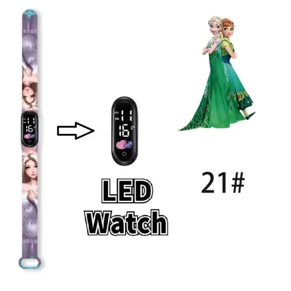 Disney Minnie Mickey children's Watch Cartoon Anime Character Mickey Mouse Pointer Luminous Steel Band Quartz Kids Gifts ToyCNY 21.89/pieceNew Pokemon Pikachu silicone watch kids quartz wrist cartoon Figure boys girl's watch gifts toys Christmas gifts with BoxCNY 26.47-27.90/pieceDisney Anime Minnie Children Watch Kawaii Stitch Mickey Mouse Silicone Sport Watch Cartoon Lilo & Stitch Accessories Kids watchCNY 25.54/pieceDisney Frozen Princess Spider Man Pattern Led Glowing Flash Children Watch Toys Fashion Birthday Party Christmas Gifts for KidsCNY 15.29-19.55/piecePokemon Super Mary Mario Bracelet Waterproof Clock 12PCS Watch Touch Student Childrens Sports LED Birthday Gifts Boy ChristmasCNY 198.78-251.71/piecePokemon 12 PCS Frozen Avengers Spiderman Anime Kawaii Pika Chuka Pass Digital Waterproof LED Electronic Watch Kids Gifts ToysCNY 198.78-251.71/piece12 PCS Stitch childrens Cartoon Anime Character Luminous Bracelet Watch LED Touch Waterproof Clock Sports Gift ChristmasCNY 101.38-128.37/piece - Image 10