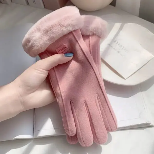 New Thermal Gloves Ladies Touch Gloves for Girls Mittens Women Touch Winter Gloves HST03 - Image 4