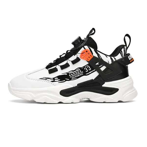 Swivel Buckle Mens Sneakers Spring New Light Adult Sport Shoes Casual Breathable Running Trainers Versatile Daddy Shoes - Image 8