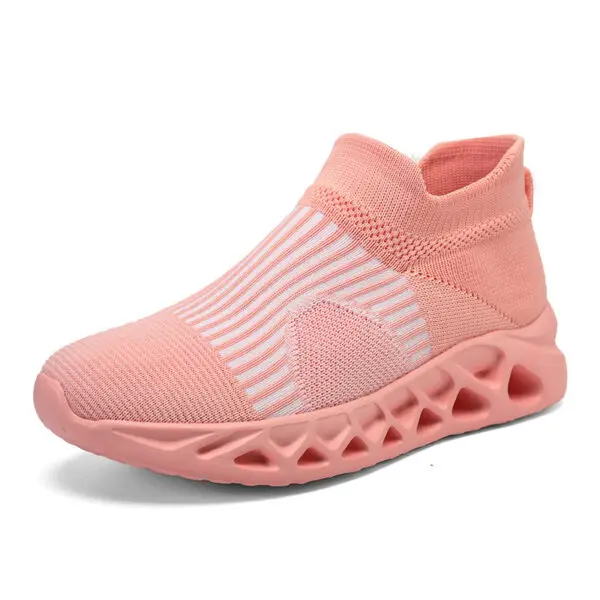 2024 Fashion Purple Running Shoes for Men Socks Sports Shoes Plus Size 48 Breathable Women Slip-on Sneakers Sock Trainers Men - Image 13