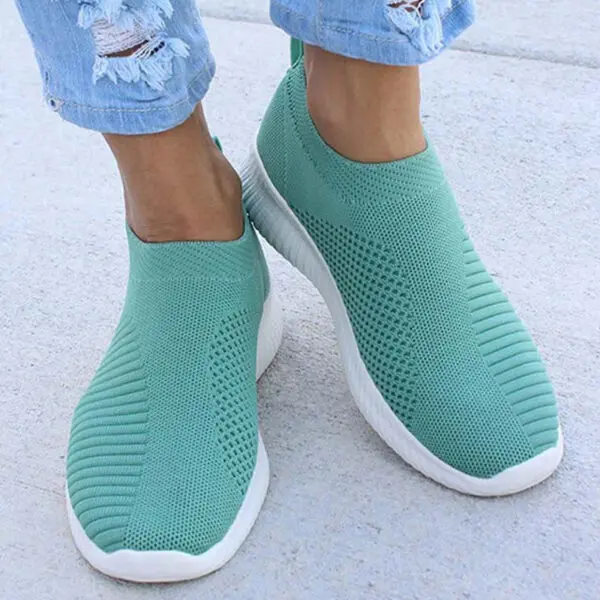Women's Sneaker Slip On Women Sneakers Breather White Shoes Women Casual Sneaker Sports Shoes Comfortable Vulcanize Shoes Female - Image 10