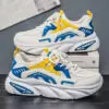Men Running Shoes Mesh Breathable Outdoor Sports Comfortable Soft Sole Sports Shoes 2025 New Trendy Lace-up Sneakers for Man