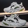 Men Running Shoes Mesh Breathable Outdoor Sports Comfortable Soft Sole Sports Shoes 2025 New Trendy Lace-up Sneakers for Man - Image 4