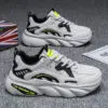 Men Running Shoes Mesh Breathable Outdoor Sports Comfortable Soft Sole Sports Shoes 2025 New Trendy Lace-up Sneakers for Man - Image 7