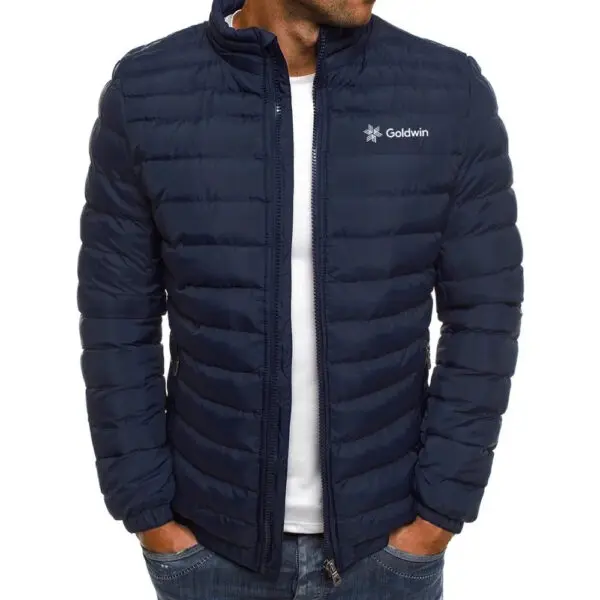 2025 High end autumn/winter men's old clothing outdoor leisure sports fashion street style hooded warm zippered jacket - Image 5