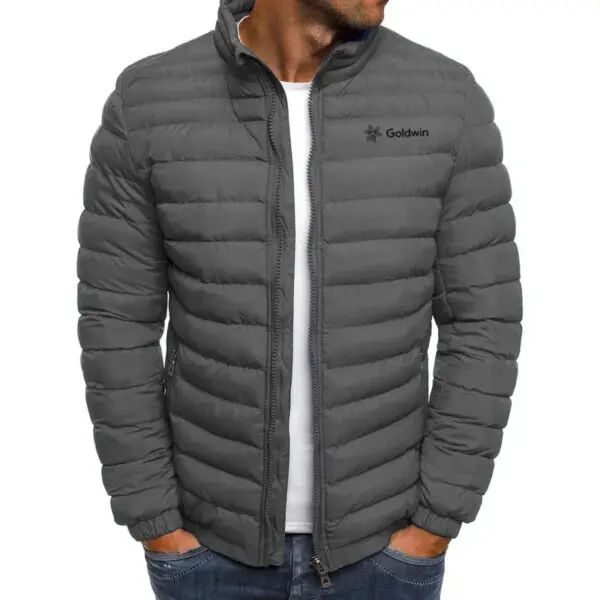 2025 High end autumn/winter men's old clothing outdoor leisure sports fashion street style hooded warm zippered jacket - Image 8