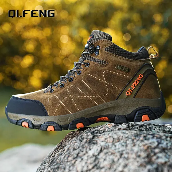 Men Women Outdoor Sports Hiking boots for Couple Autumn Winter Ankle Boot For Man Keep Warm Sneaker Shoe New Arrivial Classic - Image 5