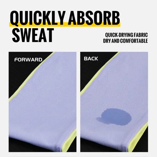 WRELS Headband Sweat Bandage Sport Head Hair Band Workout Tennis Fitness Jog Basketball Running Women Men Sweatband - Image 3