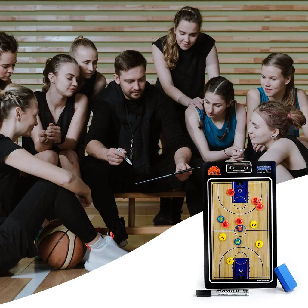 Portable Basketball Coaching Board coaches Tactical Board Foldable Magnetic Tactic Training Clipboard Portable Basketball Coaching Board coaches Tactical Board Foldable Magnetic Tactic Training Clipboard