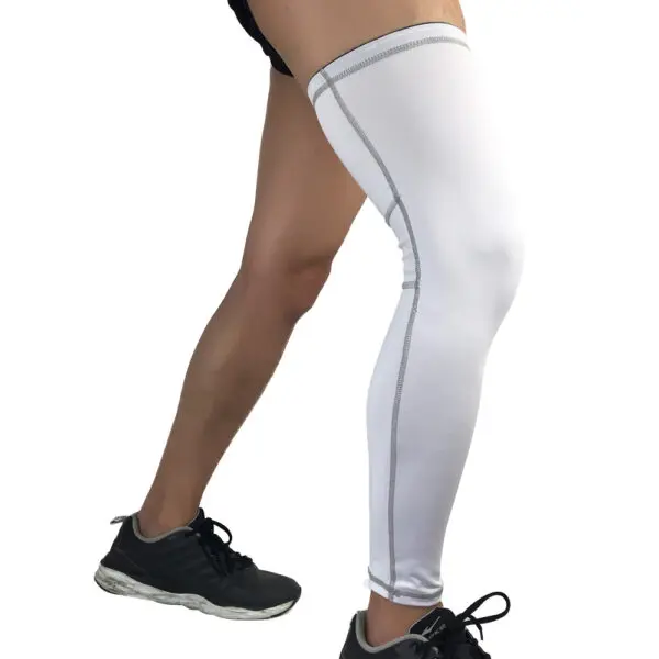 1PCS Super Elastic Basketball Leg Warmers Calf Thigh Compression Sleeves Knee Brace Soccer Volleyball Cycling - Image 15