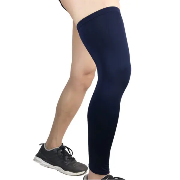 1PCS Super Elastic Basketball Leg Warmers Calf Thigh Compression Sleeves Knee Brace Soccer Volleyball Cycling - Image 21