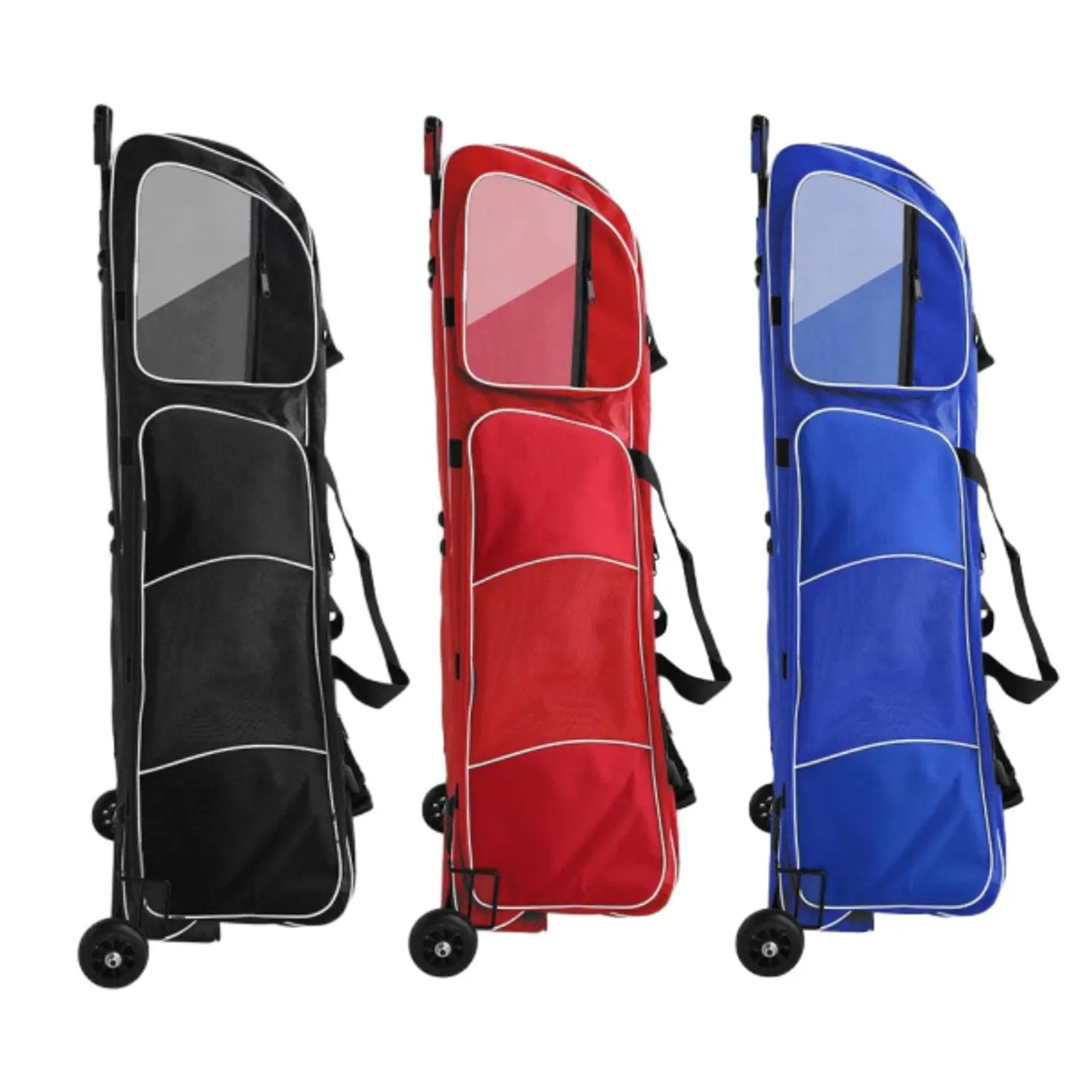 Fencing Bag Roller Travel Bag with Retractable Handle Equipment Holder Trolley