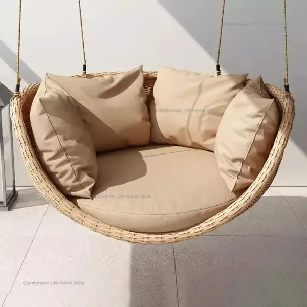 Modern Hammocks Patio Swings Suspended Luxury For Room Sex Patio Swings Hanging Rocking Chair Outdoor Furniture Ayunan. LLPS - Image 2