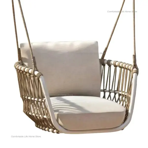 Modern Hammocks Patio Swings Suspended Luxury For Room Sex Patio Swings Hanging Rocking Chair Outdoor Furniture Ayunan. LLPS - Image 3