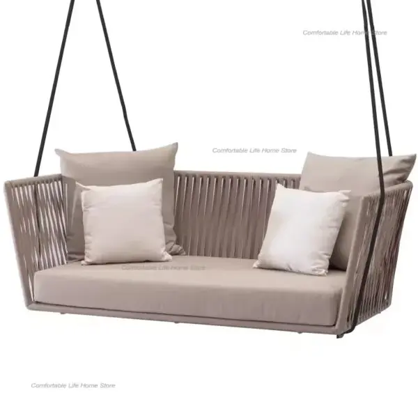 Modern Hammocks Patio Swings Suspended Luxury For Room Sex Patio Swings Hanging Rocking Chair Outdoor Furniture Ayunan. LLPS - Image 9