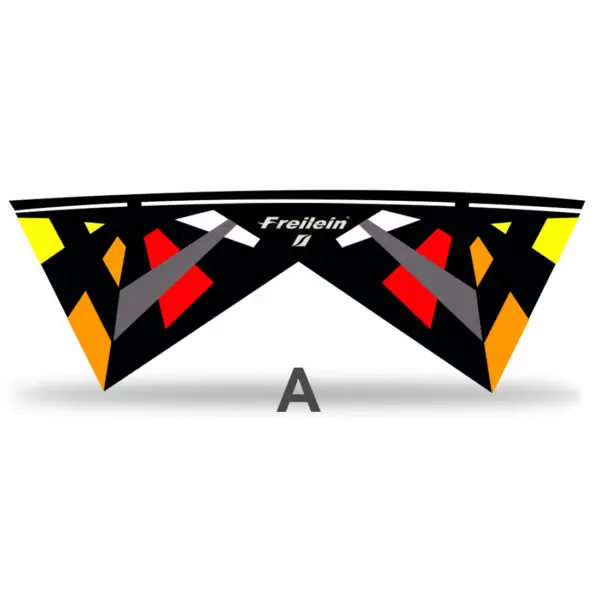 Freilein 2.38m Quad Line Stunt Kite Large Professional Acrobatic Kite PC31 Handle + 4x30mx90lb Dyneema Lines + Bag Kit Available - Image 2