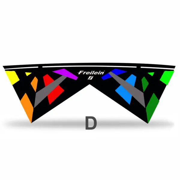 Freilein 2.38m Quad Line Stunt Kite Large Professional Acrobatic Kite PC31 Handle + 4x30mx90lb Dyneema Lines + Bag Kit Available - Image 8