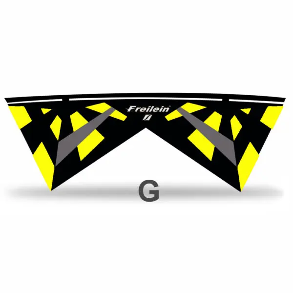 Freilein 2.38m Quad Line Stunt Kite Large Professional Acrobatic Kite PC31 Handle + 4x30mx90lb Dyneema Lines + Bag Kit Available - Image 13