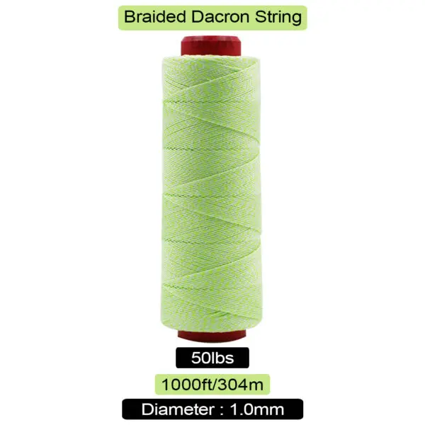 9KM High Strength Kite String 1.0mm~3.0mm Dacron Line 150m~300m for Control 1m~8m Large Kite Flying Backpack Cord Low Stretch - Image 2