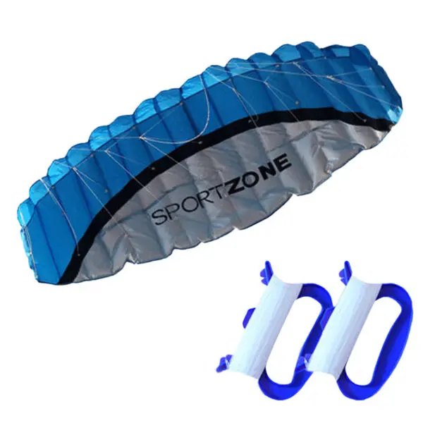 free shipping 2.5m Dual Line Stunt Sports soft Kites with control bar kitesurfing outdoor toys flying kiteboard factory koi new - Image 10
