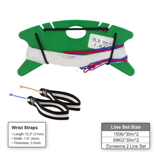 Freilein Kite Flying Lines Dual Quad Line Set High Strength Abrasion Resistant UHMWPE String for Stunt Kite Replace Accessories - Image 14