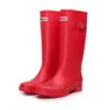 Ladies High Tube Rain Boots Women Rubber Shoes Women Waterproof Boots Rubber Boots for Women Waterproof Shoes Bota Pvc Feminina - Image 7