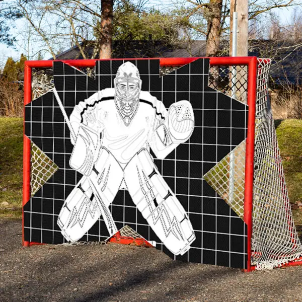 Hockey Goalie Shooting Target Street Hockey Net Goalie Target Hockey Goal Practice Target for Hockey Training - Image 5