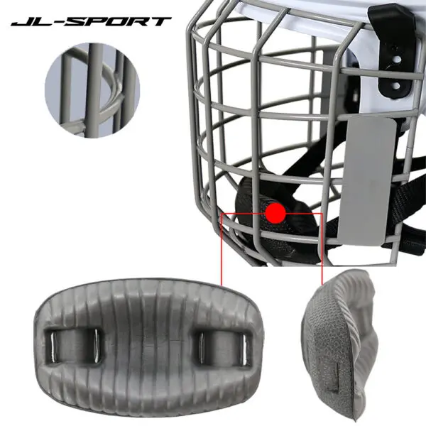 Ice Hockey Helmet Tactical Sports Rugby Adjustable Hockey Helmet Full Face Adult Safety Top Equipment Face Protective Equipment - Image 2