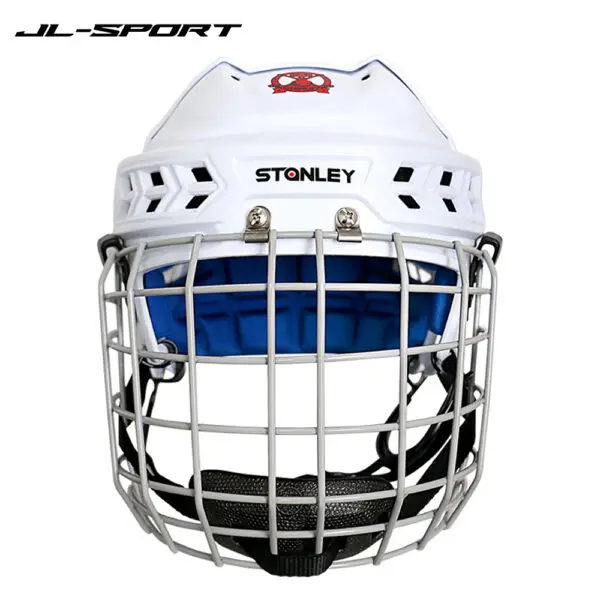 Ice Hockey Helmet Tactical Sports Rugby Adjustable Hockey Helmet Full Face Adult Safety Top Equipment Face Protective Equipment - Image 5