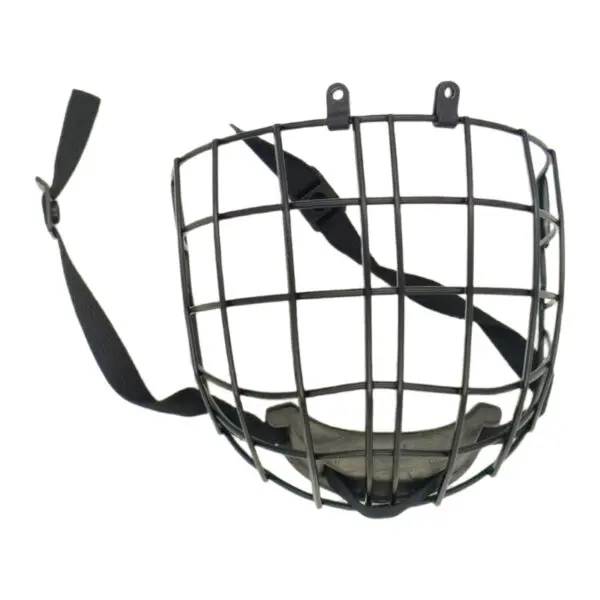 Full Face Protective Cage for Ice Hockey Helmets with Comfortable Chin Cup, Large Ice Hockey Helmets Full Face Mask Cage