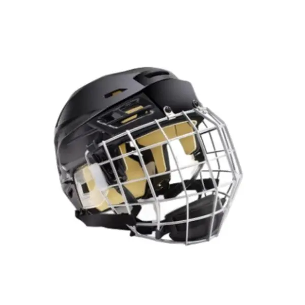 Factory Custom Carbon Fiber Modular Roller Skating Hockey Helmet Dryland Ice Hockey Mask Sports Protective Gear