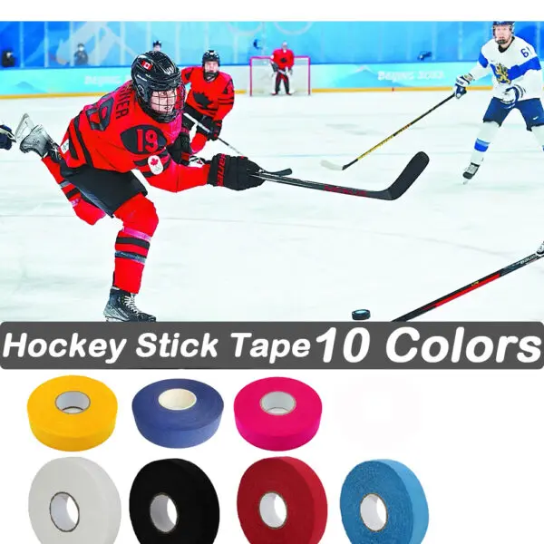 Ice Hockey Tape Non-slip Hockey Sticks Tapes Sports Field Hockey Self-Adhesive Wear-resistant Badminton Grip Cloth Tape Tennis