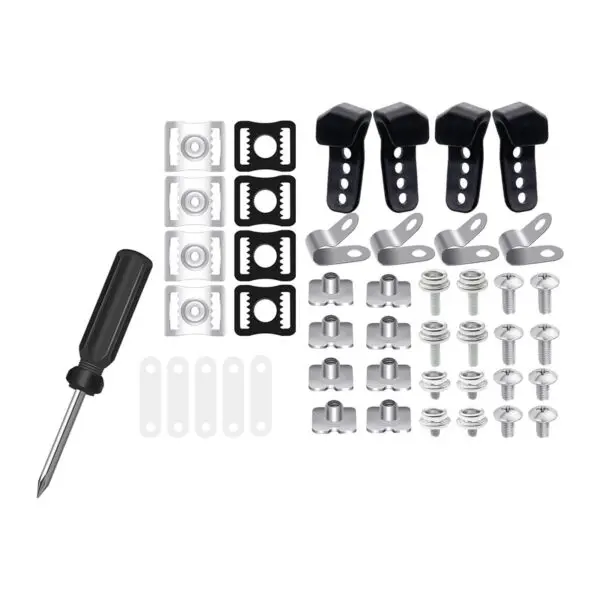 Hockey Helmet Visor Screws Washers Nuts Hockey Equipment Replacement Safety Spare Parts Helmet Screws Repair Kit Hardware Kit
