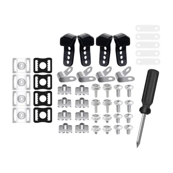 Hockey Helmet Visor Screws Washers Nuts Hockey Equipment Replacement Safety Spare Parts Helmet Screws Repair Kit Hardware Kit - Image 5
