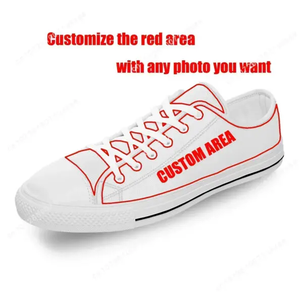 ХК Сибирь Hockey Club Sibir Novosibirsk Oblast Hockey Sneakers Low Top Shoes Men Women Teenager Canvas Sneaker Custom Made Shoes - Image 4