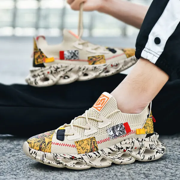 Shoes men Sneakers Male casual Mens Shoes tenis Luxury shoes Trainer Race Breathable Shoes fashion loafers running Shoes for men - Image 2