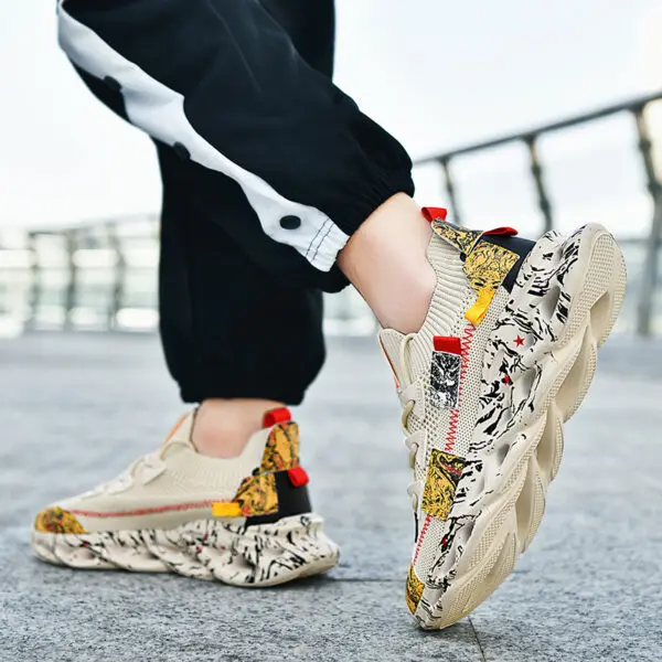 Shoes men Sneakers Male casual Mens Shoes tenis Luxury shoes Trainer Race Breathable Shoes fashion loafers running Shoes for men - Image 4