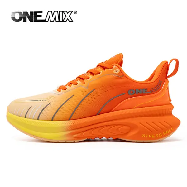 ONEMIX White Road Running Shoes for Men Air Cushion Outdoor Sport Shoes Male Trainers Summer Jogging Shoes Women Footwear - Image 9