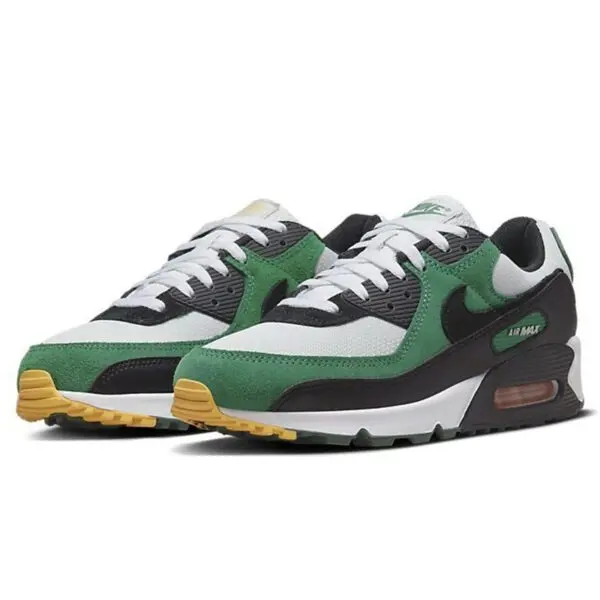 Nike Air Max 90 Pure Platinum Gorge Green Running Shoes Retro Walking Classic Trainers Jogging Sports Shoes Women Men Sneakers - Image 4