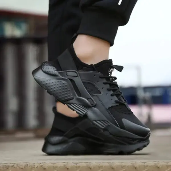 Mens Sports Shoes Unisex Platform Non-slip Sneakers Green Brand Ultra-light Mesh Casual Shoes for Men Breathable Tennis Trainers - Image 6