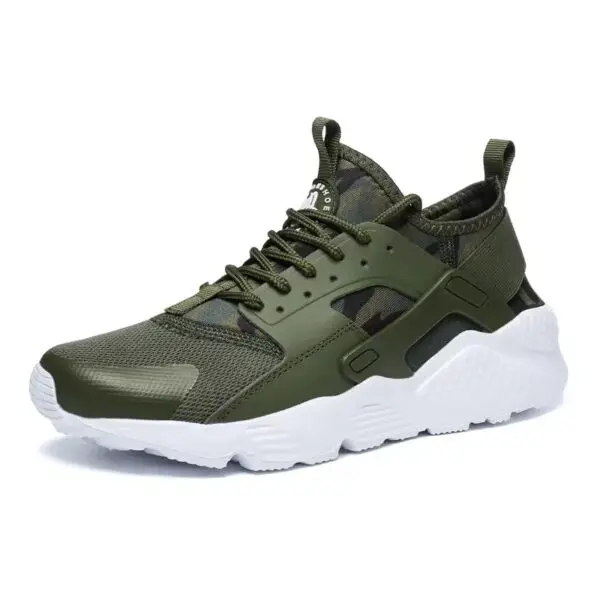 Mens Sports Shoes Unisex Platform Non-slip Sneakers Green Brand Ultra-light Mesh Casual Shoes for Men Breathable Tennis Trainers - Image 8