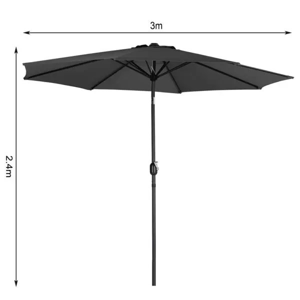 BreeinsPortable Outdoor Umbrella Patio Parasol Pool Beach Sun Protection Shade Fishing Picnic Garden Canopy Shelter Shade - Image 7