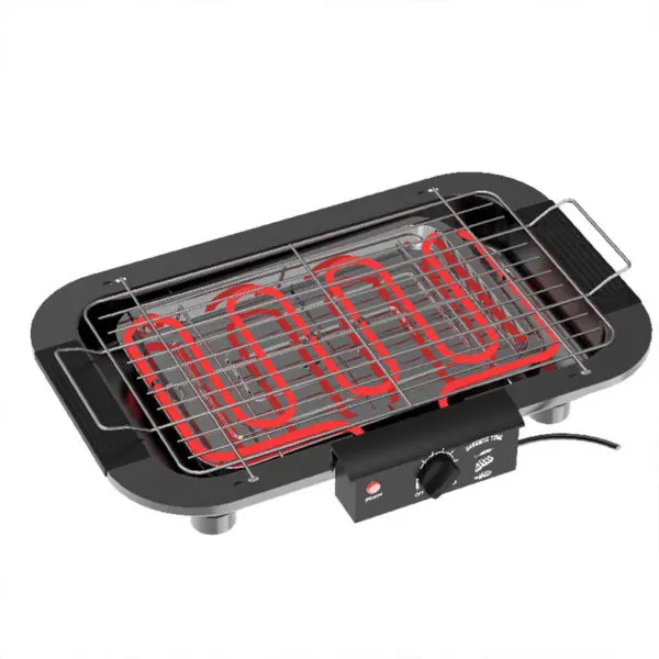 Electric Indoor BBQ Pan Efficient Electric Grill Smokeless Cooking Versatile Options Durable And Reliable Smokeless Indoor - Image 5