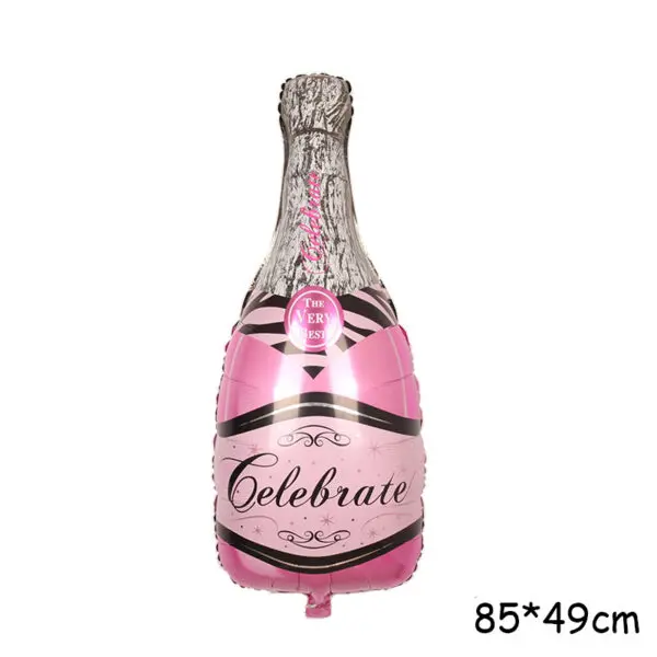 New Year Style Large Foil Balloons Whisky Beer Champagne Adult Wedding Birthday Party Wedding Balloon Decorations Photo props - Image 9